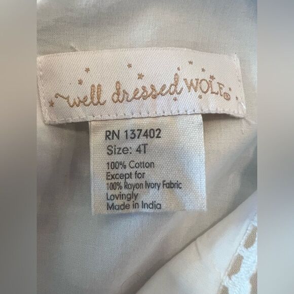 Well dressed wolf Christmas dress - Picture 4 of 6